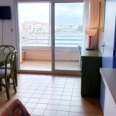 Baie Des Anges I Agreable 2 Pieces Avec Piscine Vue Lagon Richelieu Cap D'agde Apartmán