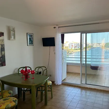Apartmán Baie Des Anges I Agreable 2 Pieces Avec Piscine Vue Lagon Richelieu Cap D'agde Agde
