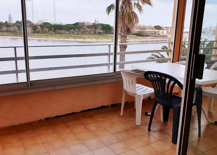 Appartement Baie Des Anges I Agreable 2 Pieces Avec Piscine Vue Lagon Richelieu Cap D'agde